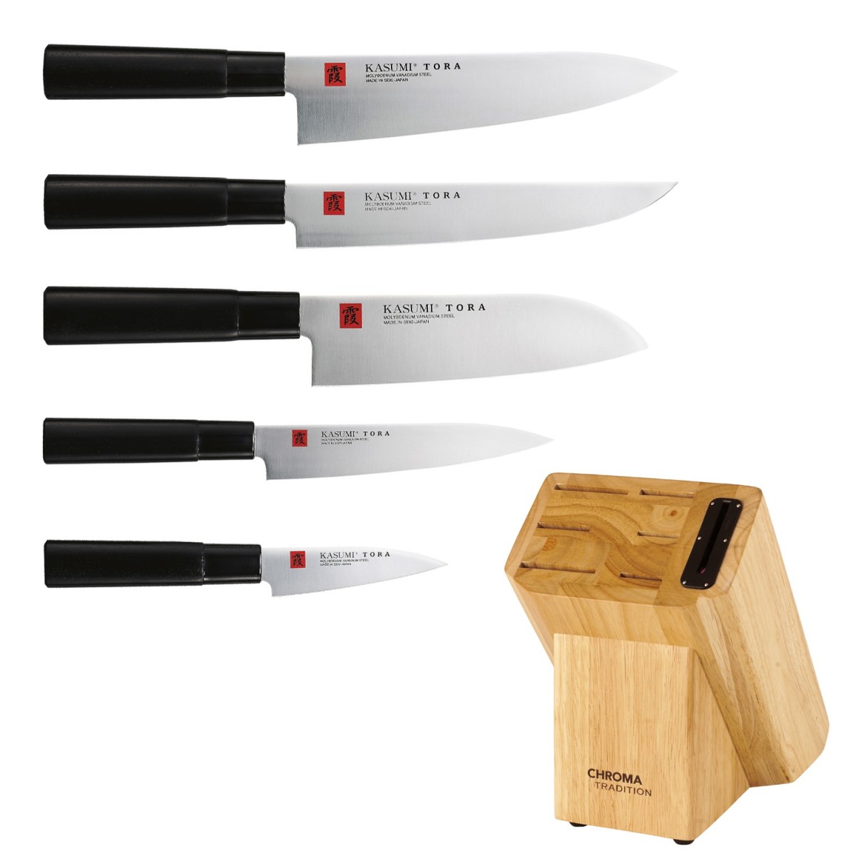 Set de 5 couteaux de cuisine Japonais