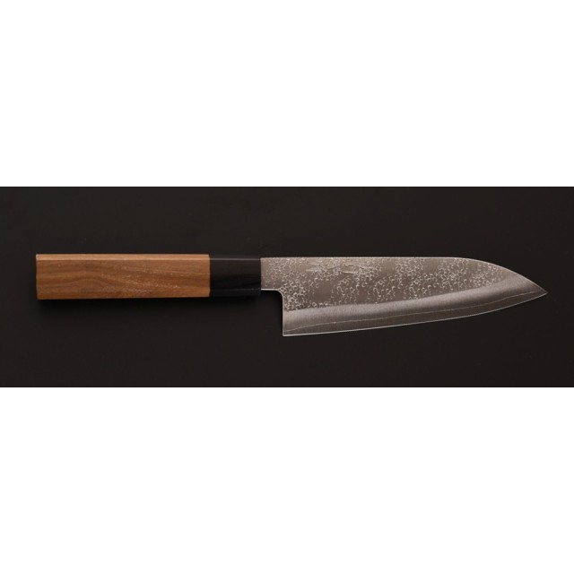 Santoku 165mm Okeya Tsuchime