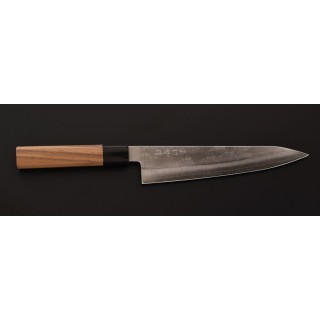 Gyuto couteau Chef 21cm Okeya Tsuchime