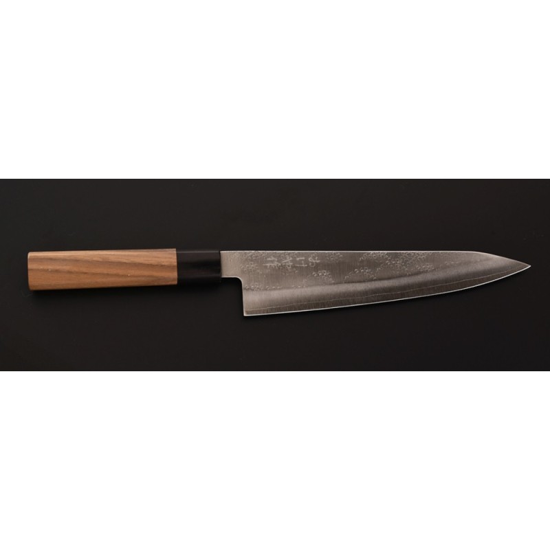 Gyuto couteau Chef 21cm Okeya Tsuchime