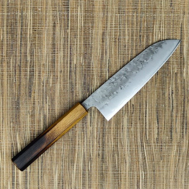 Santoku Gin3 Yoshihiro Nashiji Urushi Finish 16,5cm