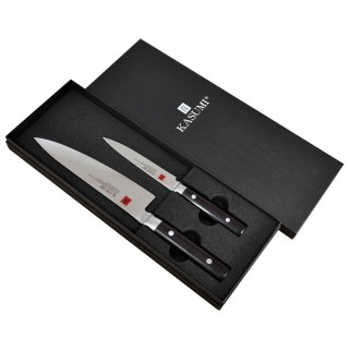 Coffret de deux couteaux office + Chef -  Kasumi Standard 88020-12