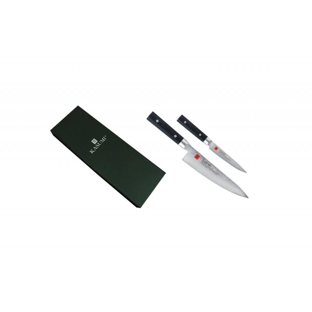 Coffret de deux couteaux Chef + office - Kasumi Masterpiece MP1102