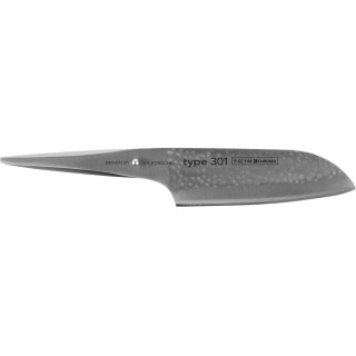 Couteau santoku martelé 17.8cm - Chroma Type 301 P02HM