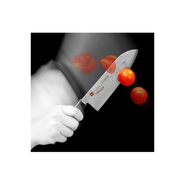 Couteau Santoku 18cm - Chroma Haiku Damas HD05