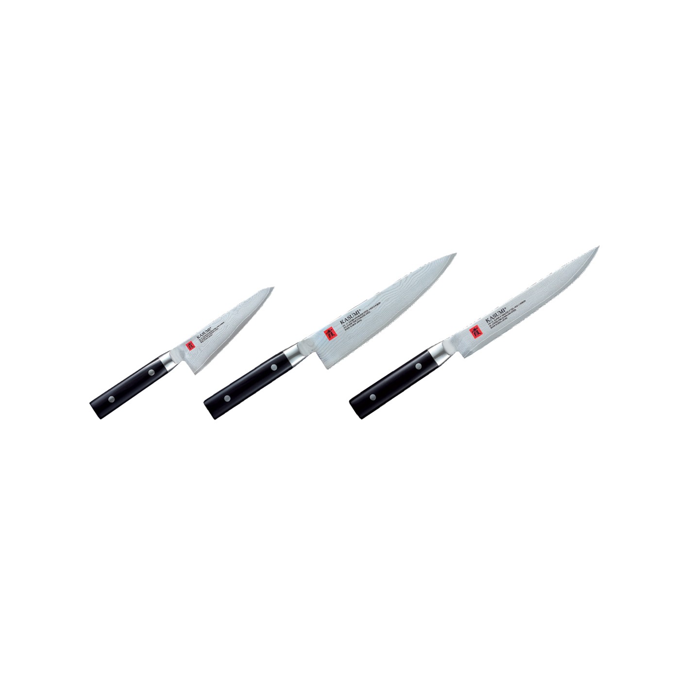 Ensemble de 3 couteaux de cuisine - Kasumi Damas (set A) 8XXXX-2