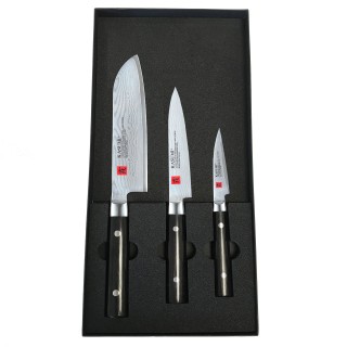 Coffret Kasumi Damas avec couteau Santoku 18 cm